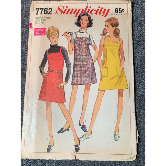Simplicity Misses Dress Sewing Pattern sz 9JP 7762 - Picture 4 of 4